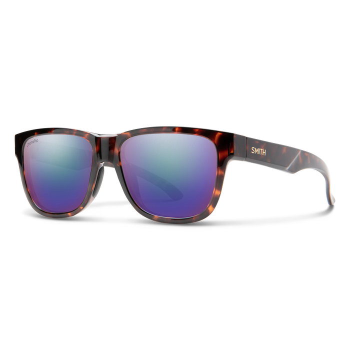 Smith Sunglass Lowdown Slim 2 - Tortoise || ChromaPop Polarized Violet Mirror