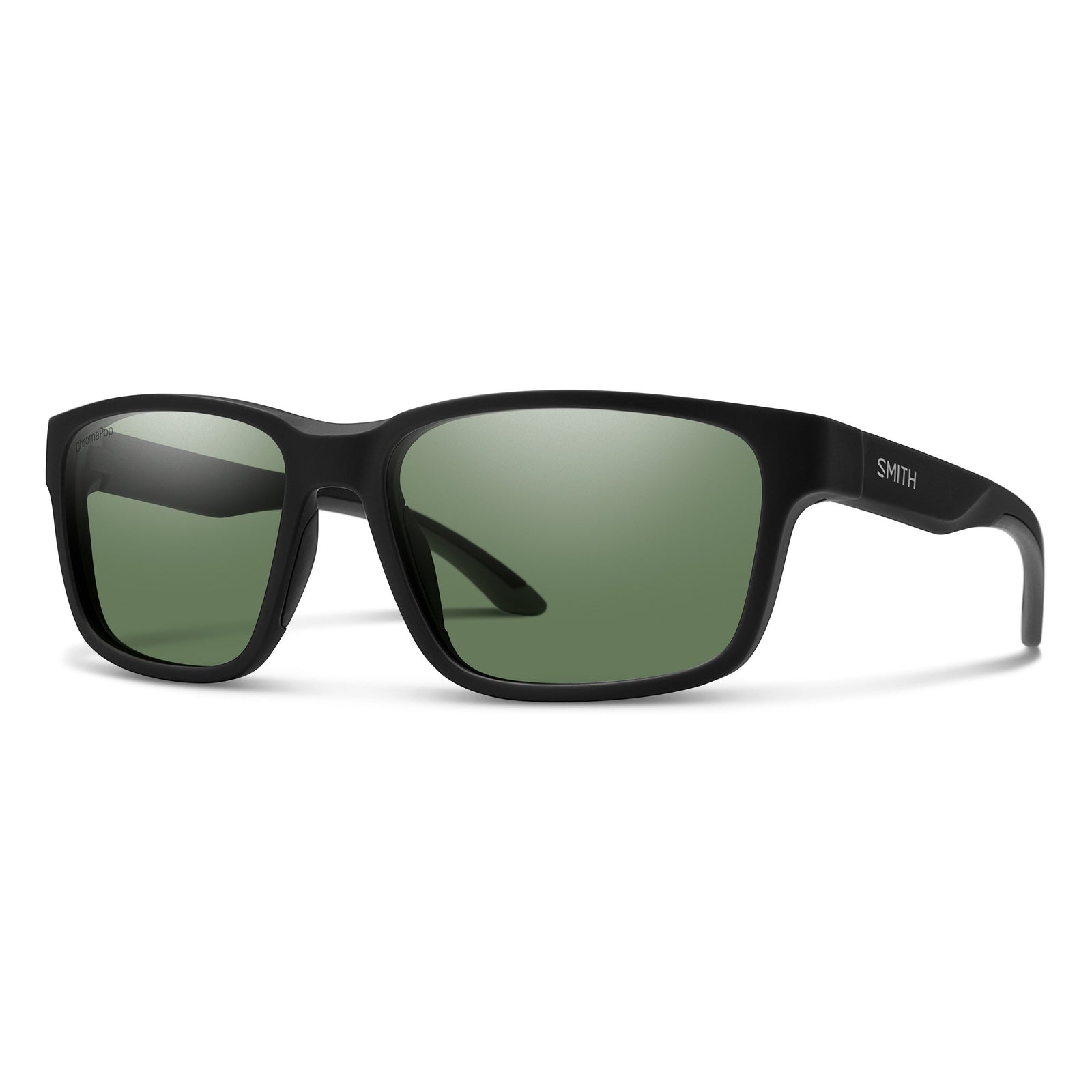 Smith Basecamp - Matte Black || ChromaPop Polarized Gray Green