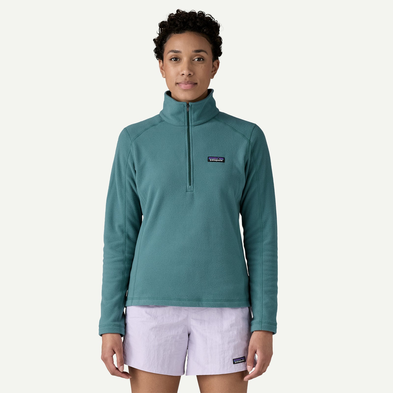 Patagonia Micro D 1/4 Zip Women's Old Growth Green XS