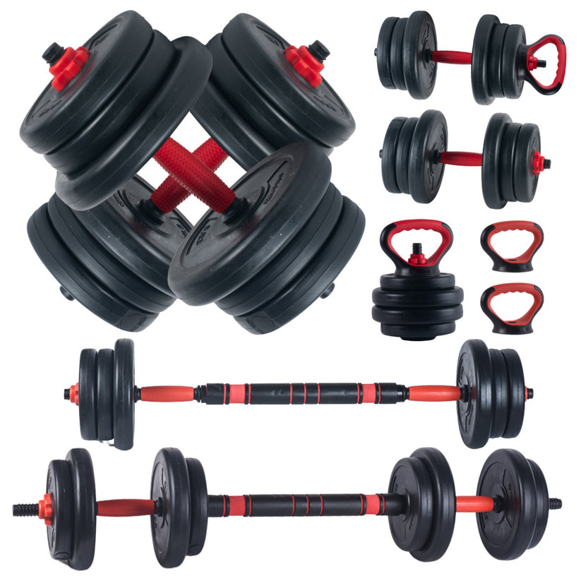 Bintiva 6 in 1 Adjustable Weight Set