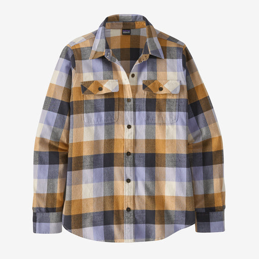 Patagonia LS Organic Cotton MW Fjord Flannel Shirt Wmn's - Onion