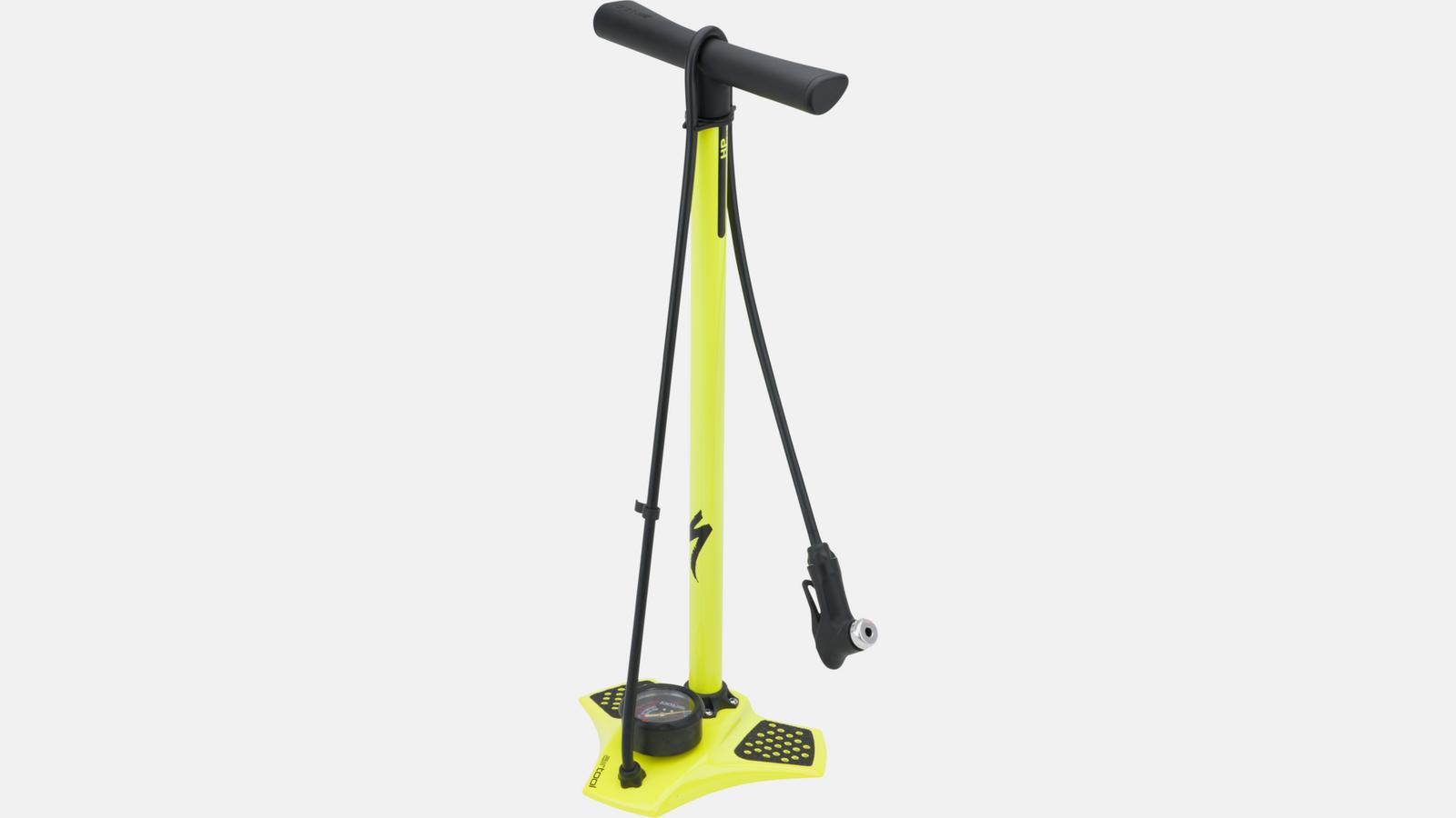 Specialized AIR TOOL HP High Pressure Floor PUMP ION Yellow