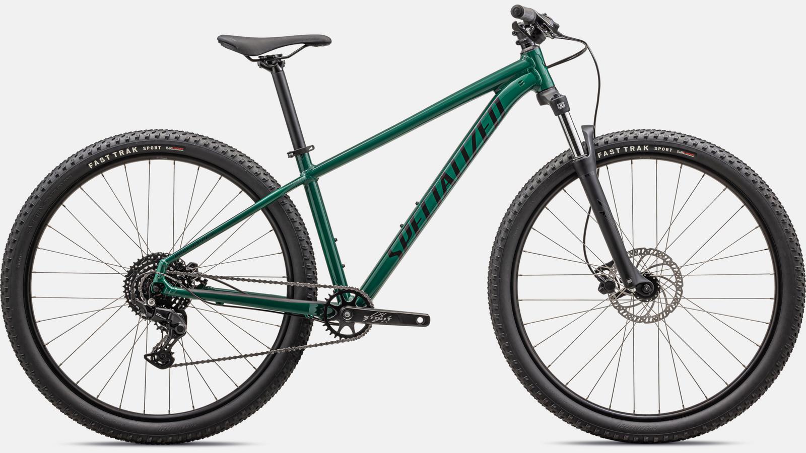 Specialized ROCKHOPPER SPORT GLOSS PINE GREEN / OBSIDIAN MD