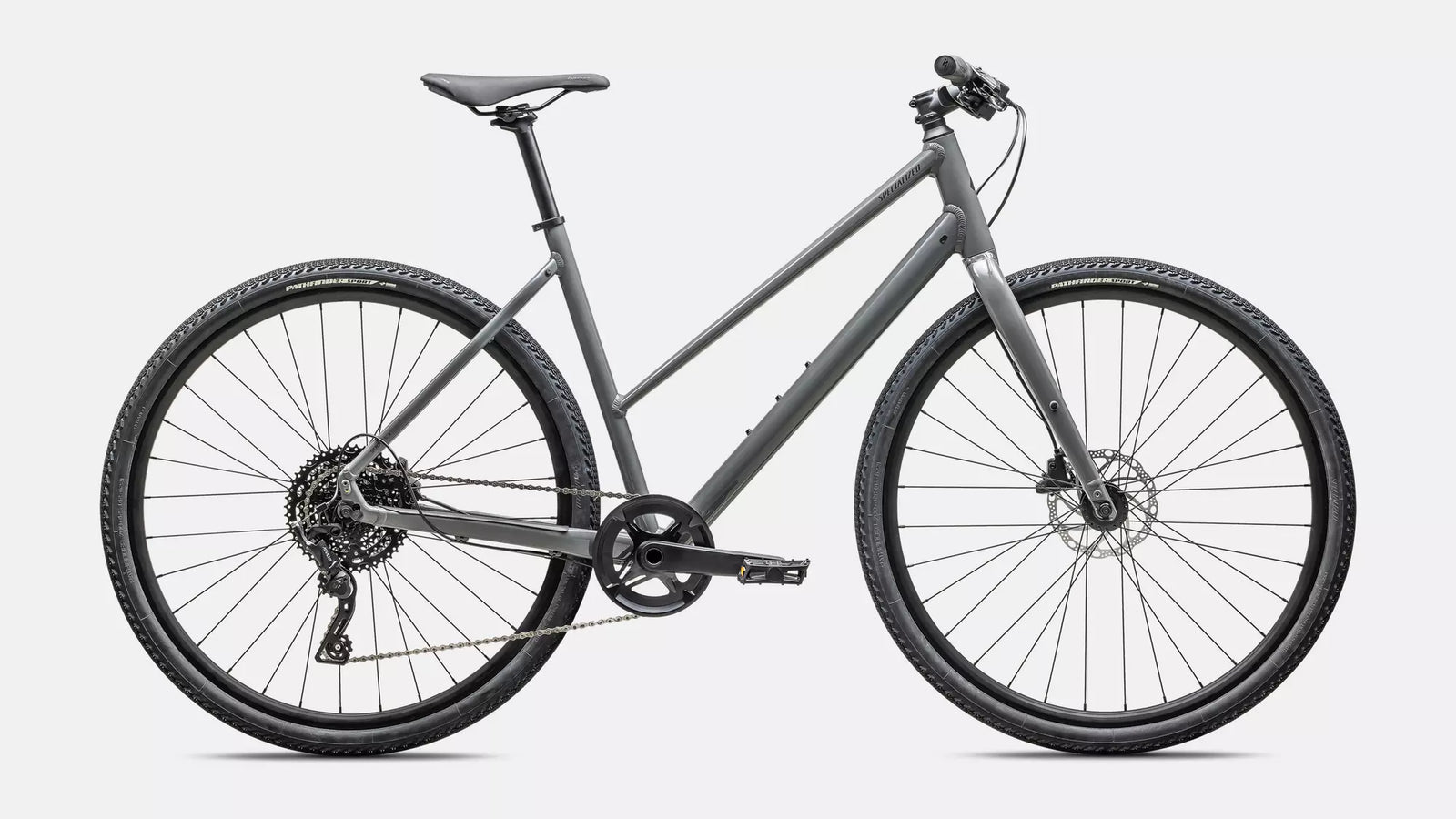 Specialized SIRRUS X 3.0 ST Step-Through Ash Grey / Black XS