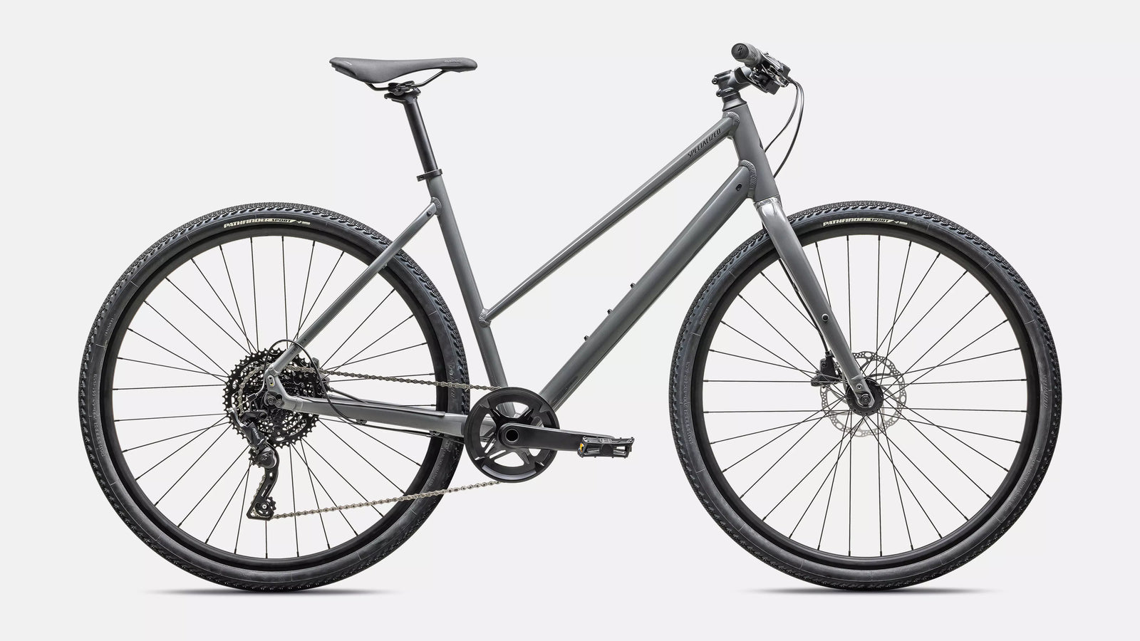 Specialized SIRRUS X 3.0 ST Step-Through Ash Grey / Black MD