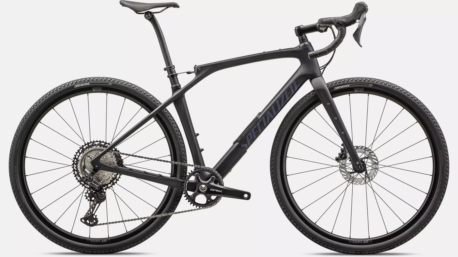 Specialized Diverge STR Comp Carbon GRX 820 1x Satin Metallic Midnight Shadow / Violet Ghost Pearl 52