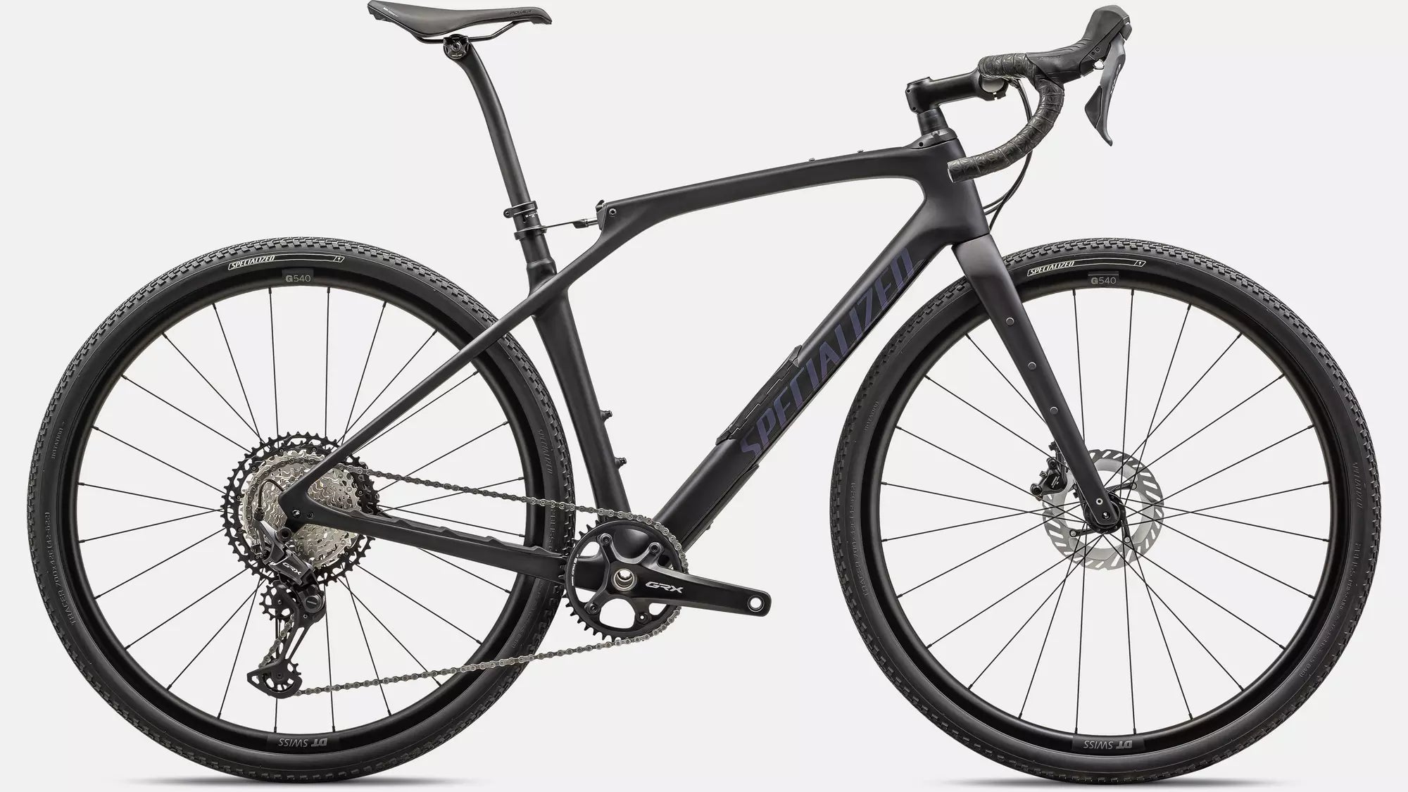 Specialized Diverge STR Comp Carbon GRX 820 1x Satin Metallic Midnight Shadow / Violet Ghost Pearl 52