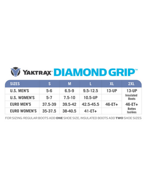 Yaktrax Diamond Grip Traction