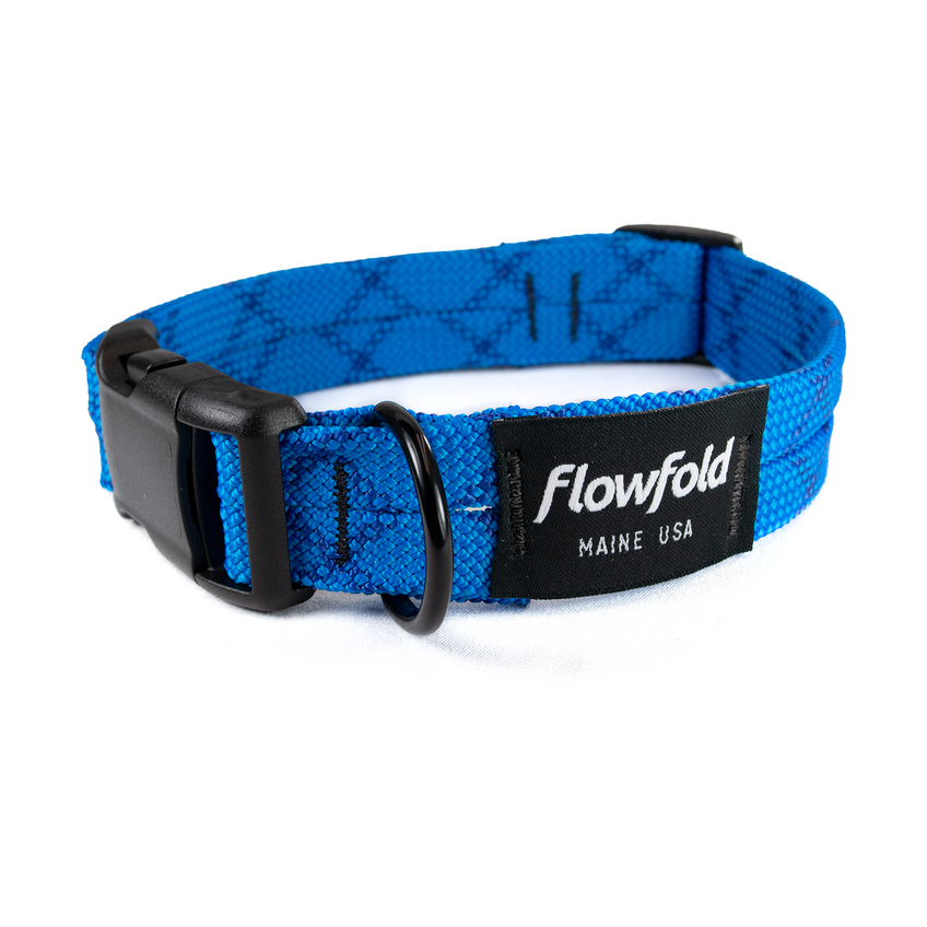 Flowfold Dog Collar Recycled Climbing Rope