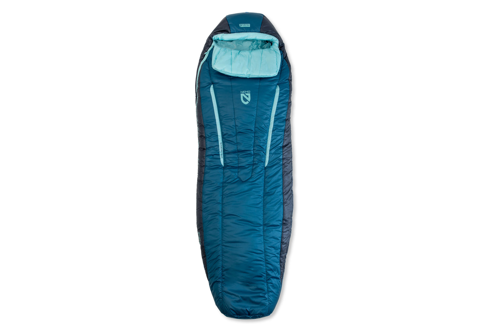 NEMO Forte Wmns 20 Endless Promise Sleeping Bag Regular -- Abyss/Hazy Aqua