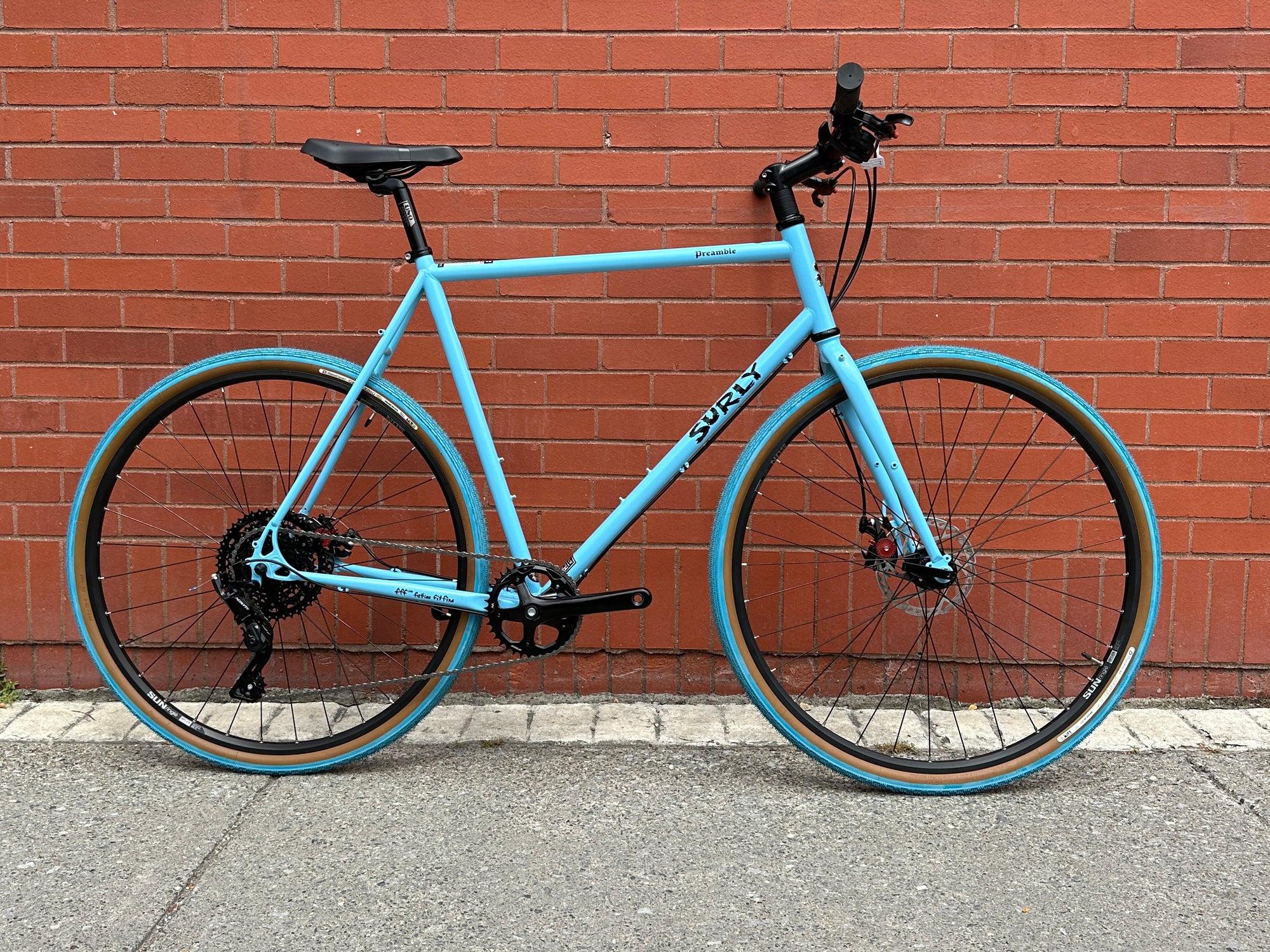 Surly Preamble Flat Bar Bike - 700c Skyrim Blue - Large - ORO Custom  Shop Build