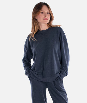 Jetty Rosewood Crew Sweatshirt Women's