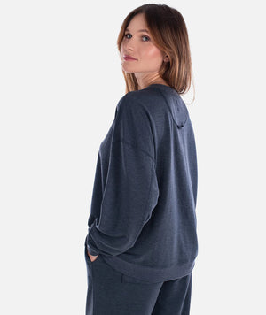 Jetty Rosewood Crew Sweatshirt Women's