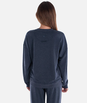 Jetty Rosewood Crew Sweatshirt Women's