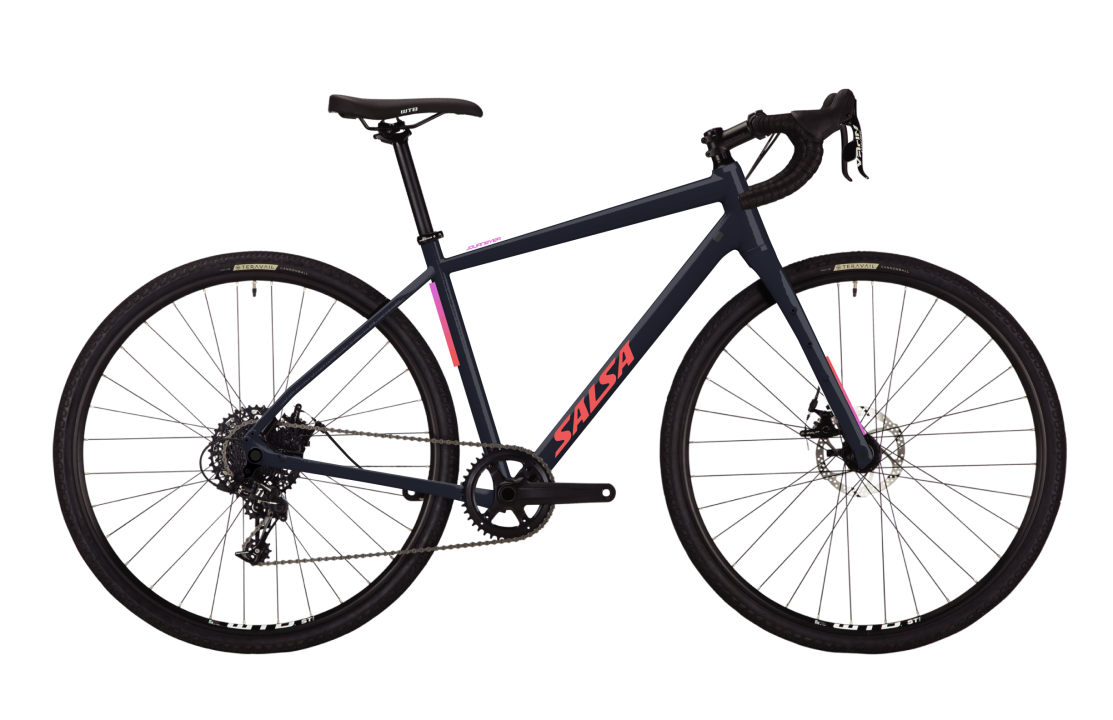 2026 Salsa Journeyer 2.3 GRX 610 1x12 Bike - 700c, Aluminum, Midnight Blue