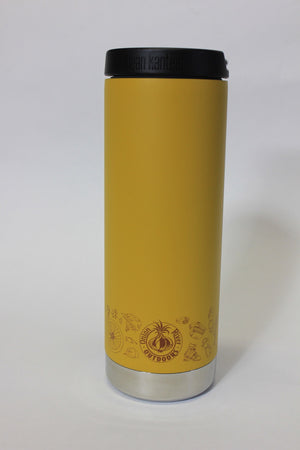 ORO Klean Kanteen 16 oz. TK Wide Loop Cap Insulated Bottle Marigold Custom 2023