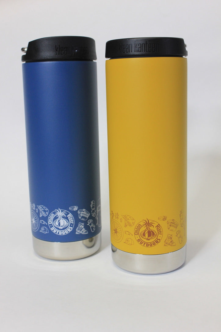 ORO Klean Kanteen 16 oz. TK Wide Loop Cap Insulated Bottle Marigold Custom 2023
