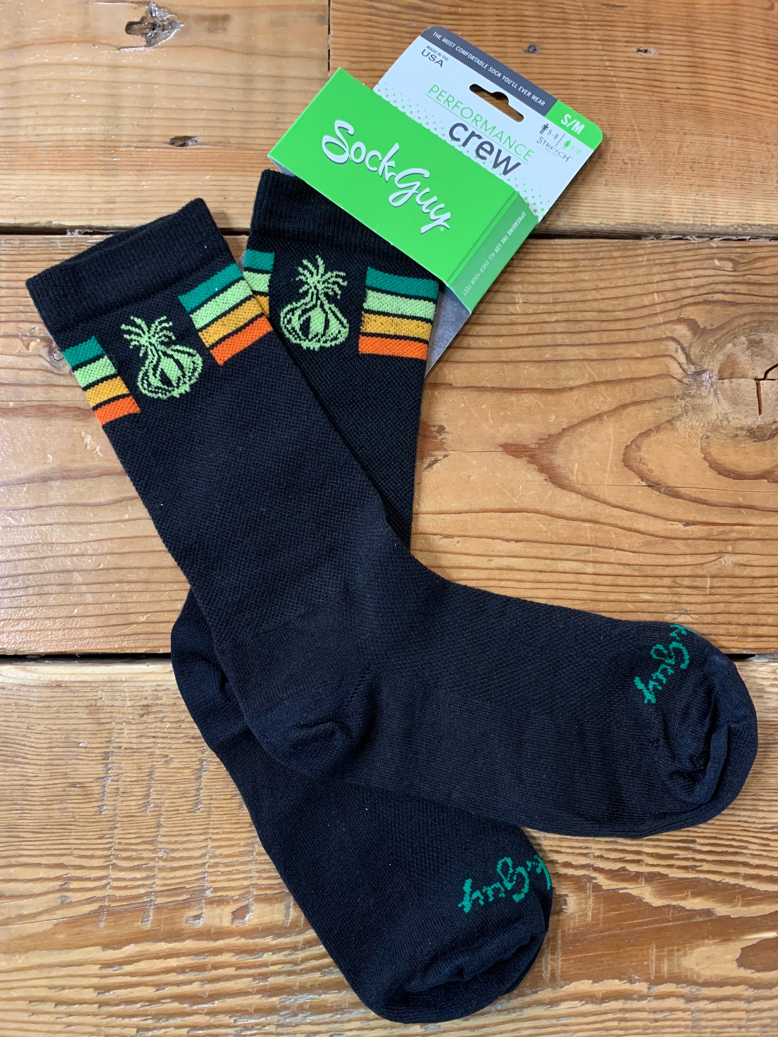 ORO SockGuy Custom  Crew Cycling Socks 7"