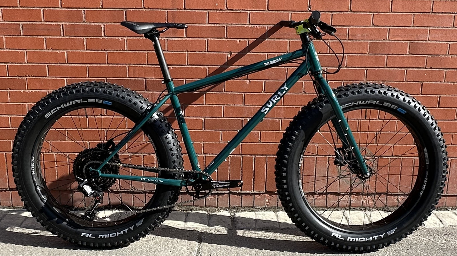 Surly Wednesday - Custom ORO Shop Build Fat Bike - 26", Steel, OG Algae, Large