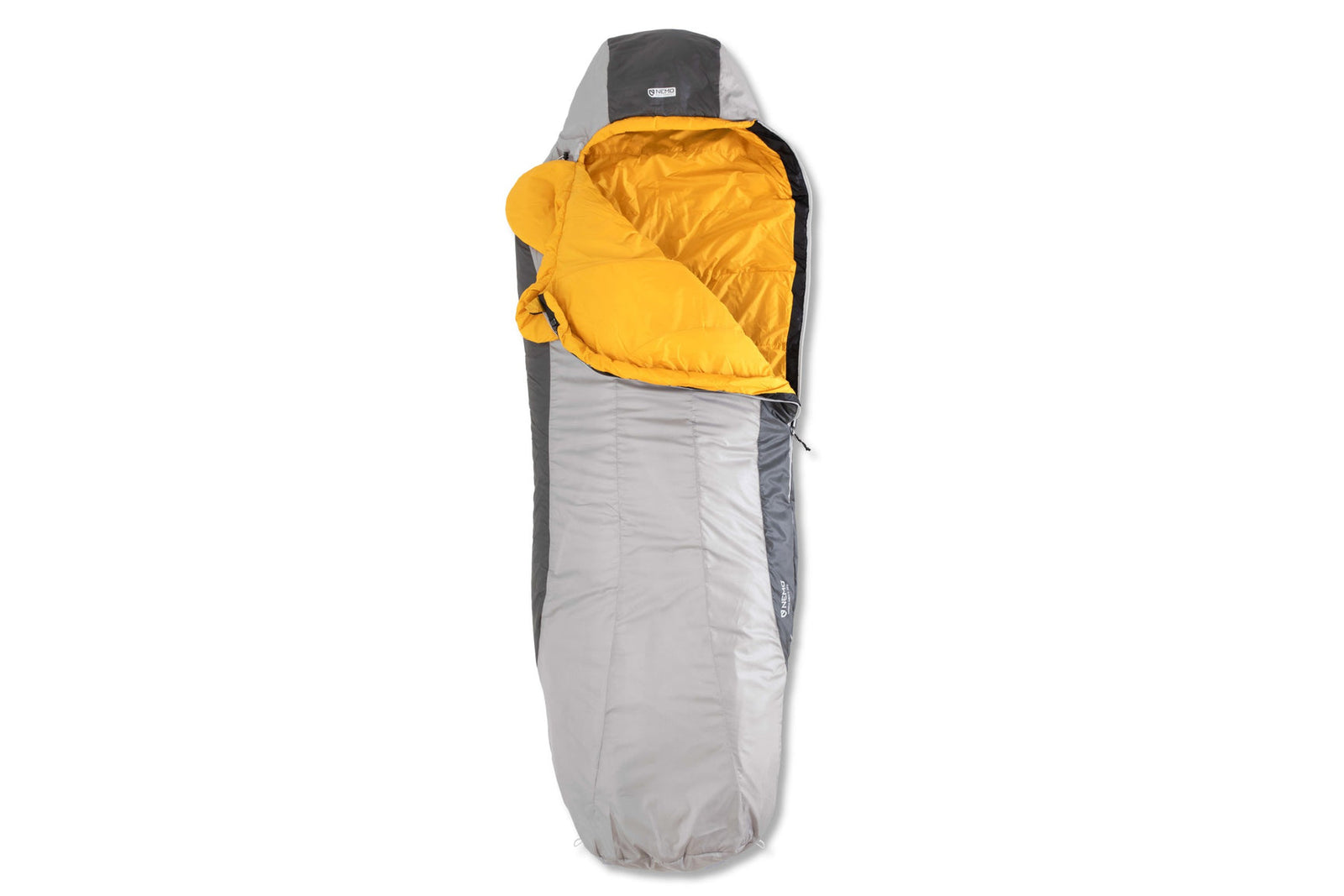 Nemo Tempo Sleeping Bag 35° Men's Long Paloma Gray/Mango