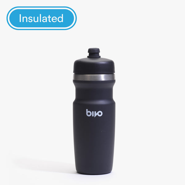 Bivo Trio Mini Insulated Stainless Steel Waterbottle 17oz Black