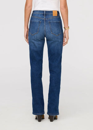 Duer Performance Denim High Rise Straight Pants Women's