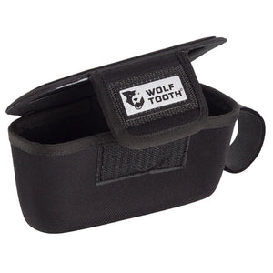 Wolf Tooth Mountain Bar Stem Bag, Right, Black