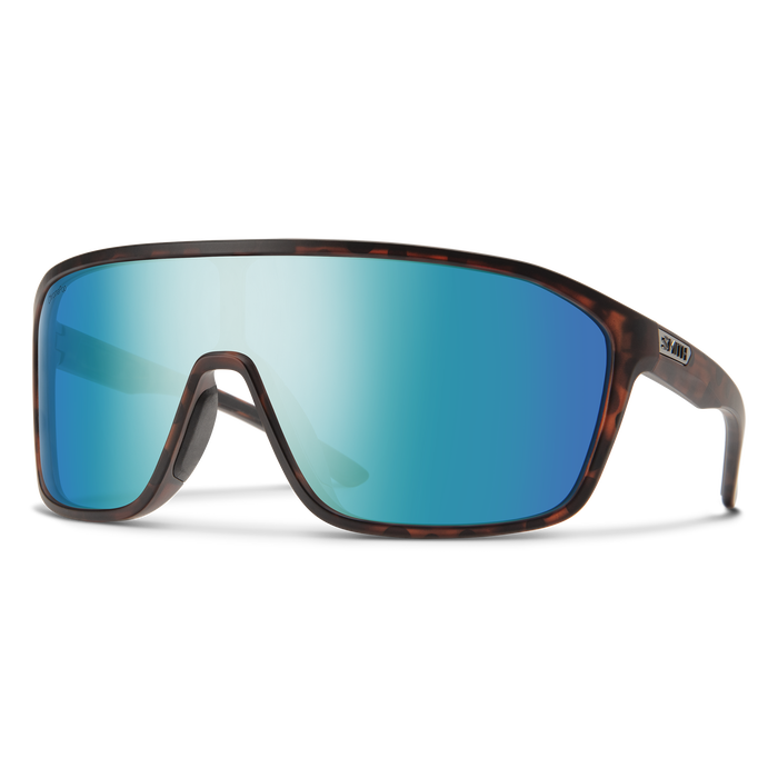 Smith Boomtown Matte Tortoise ChromaPop Polarized Opal Mirror