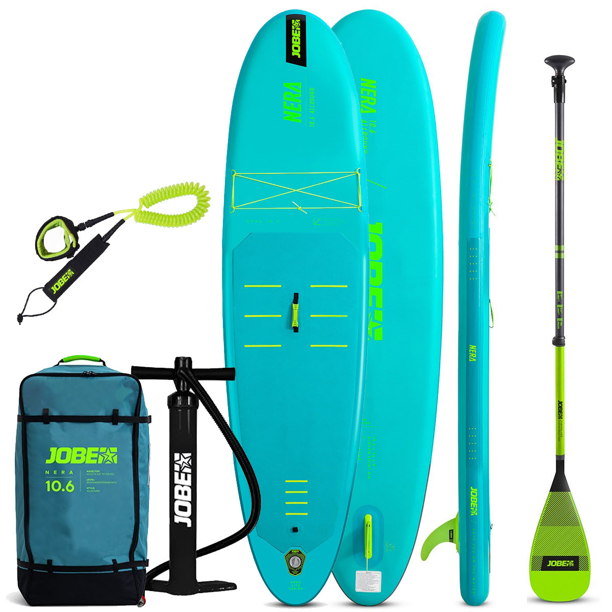 Jobe Aero Series Nera 10.0 Inflatable SUP Package