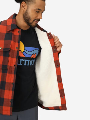 Marmot Ridgefield Sherpa-Lined Shirt Jacket - Men's