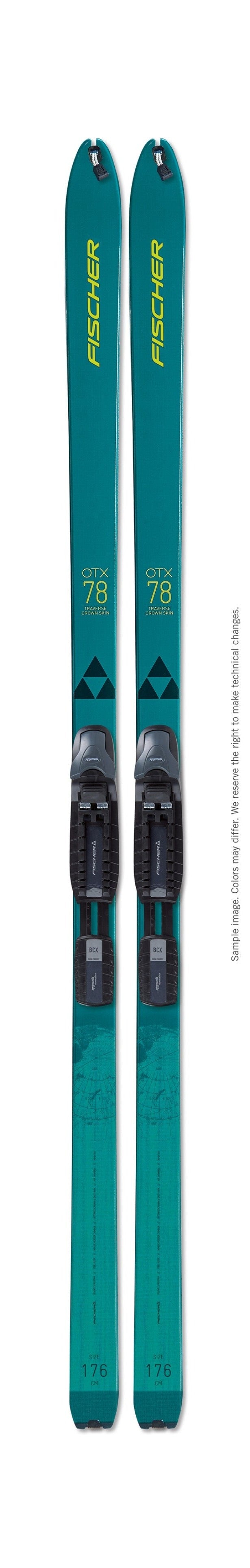 Fischer 2024 Traverse 78 Crown/Skin Xtralite BC Ski