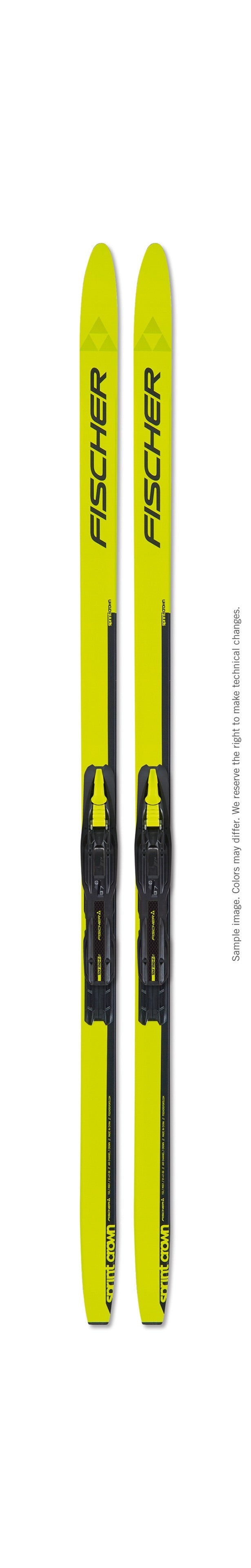 Fischer 2025 Sprint Crown IFP Jr. XC Skis -Mounted