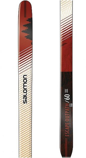 Salomon 2024 Escape Outpath 60 Skis (Flat)