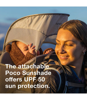 Osprey Poco Child Carrier Sun Shade Silver OS