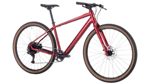 Salsa 2026 Confluence Flat Bar Essa 8 Ebike - 700c, Aluminum, Canyon Red - MD