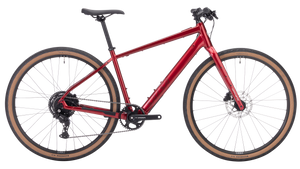 Salsa 2026 Confluence Flat Bar Essa 8 Ebike - 700c, Aluminum, Canyon Red - MD