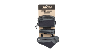 Salsa EXP-R Series Bag Bundle - Includes Campion Frame Bag, Fireweed Handlebar Bag, and Trillium Top Tube Bag (Small)
