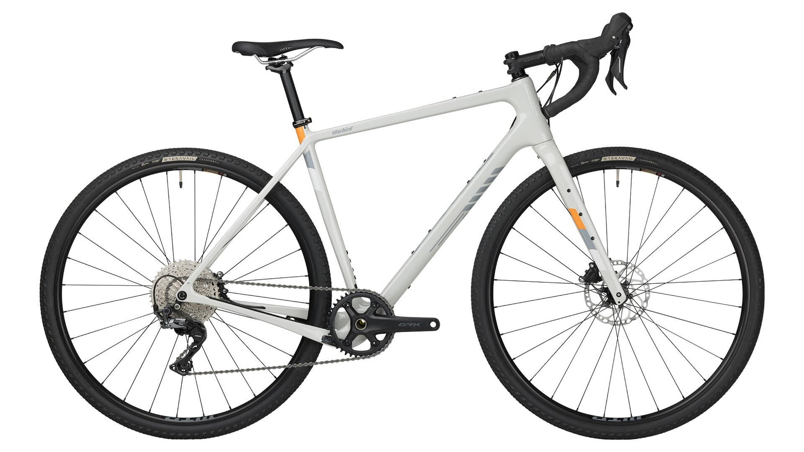 Salsa Warbird C GRX 600 1x Bike - 700c, Carbon, Light Gray, 57.5cm