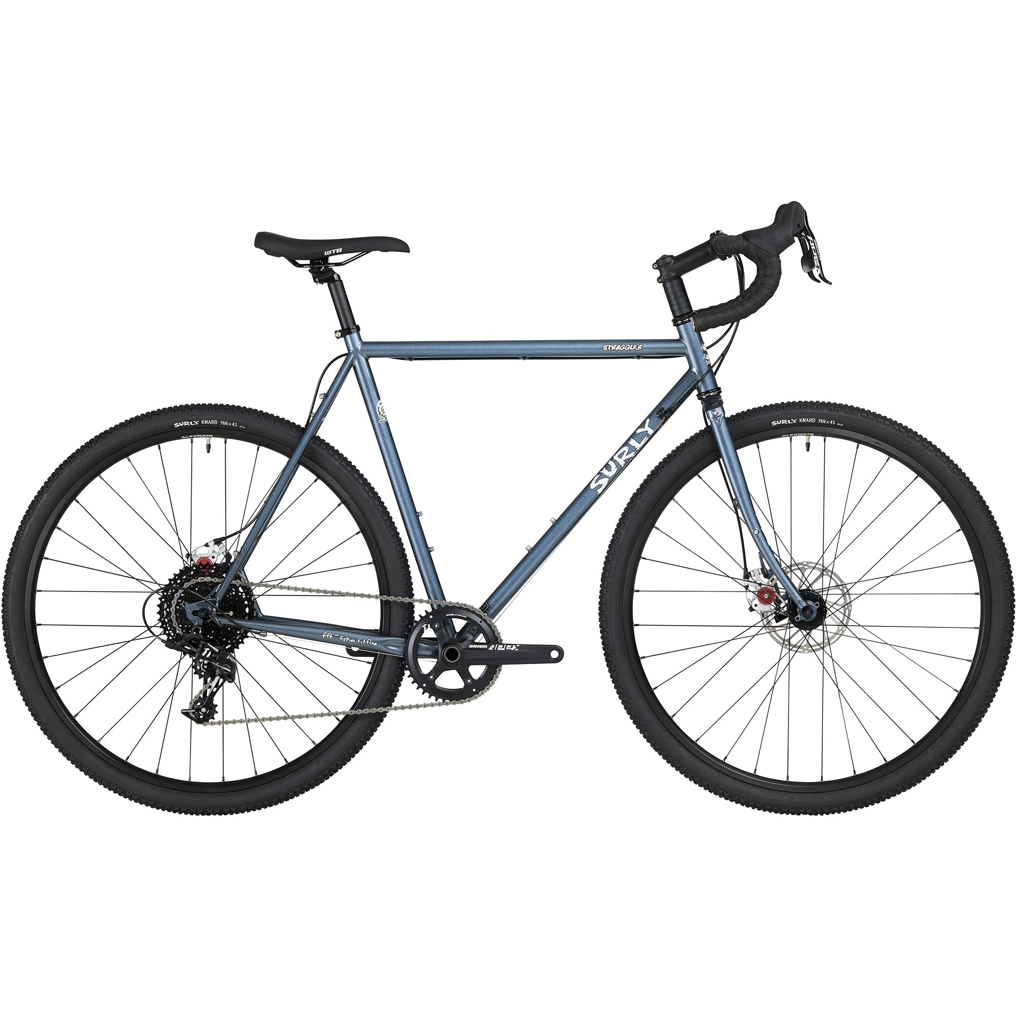 Surly Straggler Bike - 700c, Steel, Cold Steel Blue, 56cm