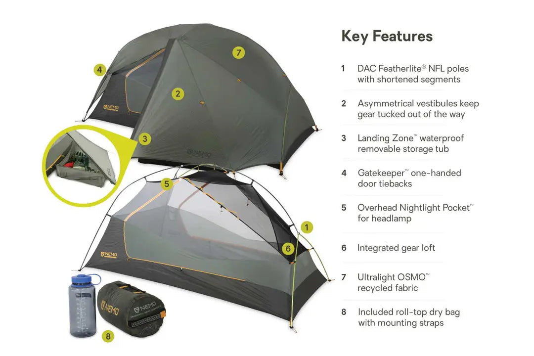 NEMO Dragonfly Bikepack OSMO 2P